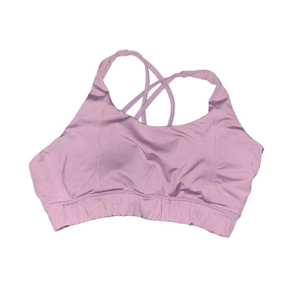 Medium sports bra. Dusty rose colour. Worn a couple of times. - Picture 1 of 2